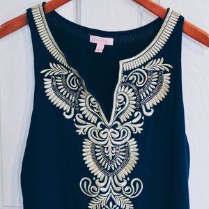 Lilly Pulitzer Gold Detail Dress